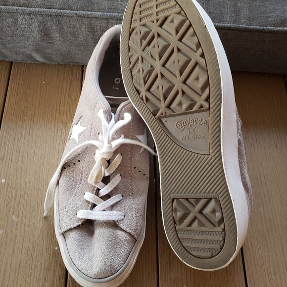 EUC CTOS Converse One Star suede platform mercury grey sneaker (9W) KICKS - Picture 8 of 9